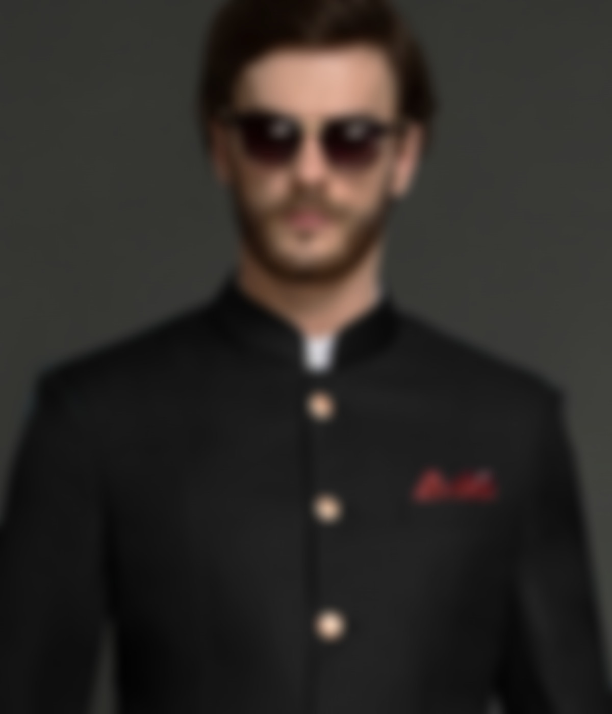 Classic Black Jodhpuri Suit-1