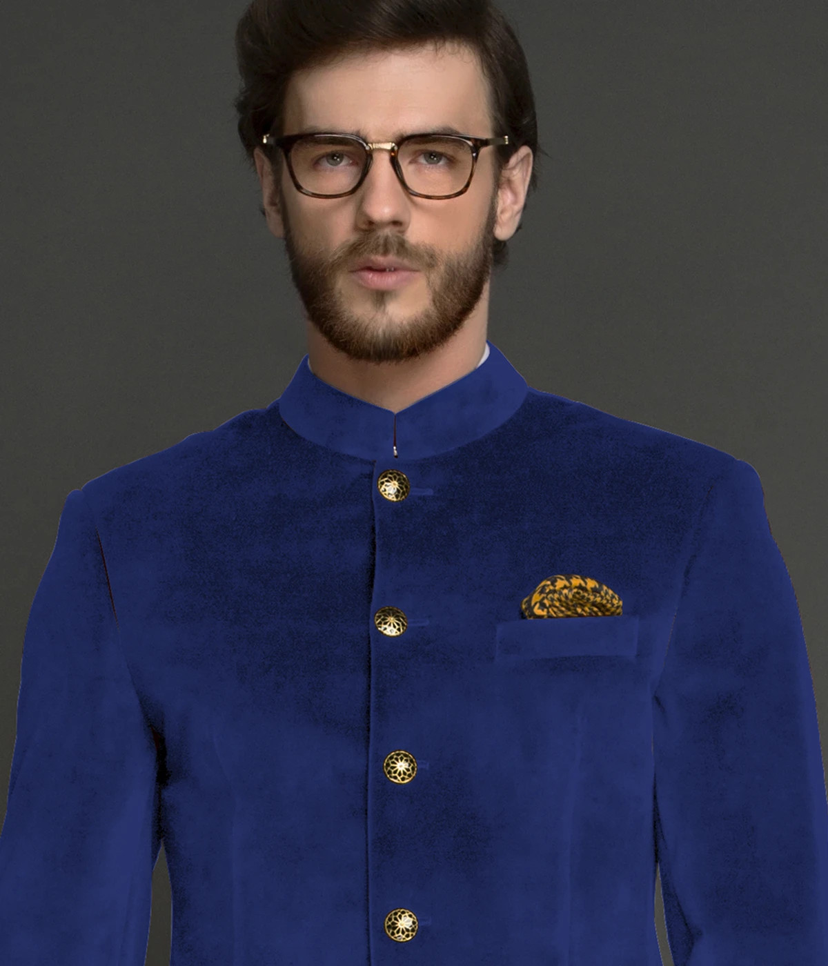 Jodhpuri suit royal outlet blue