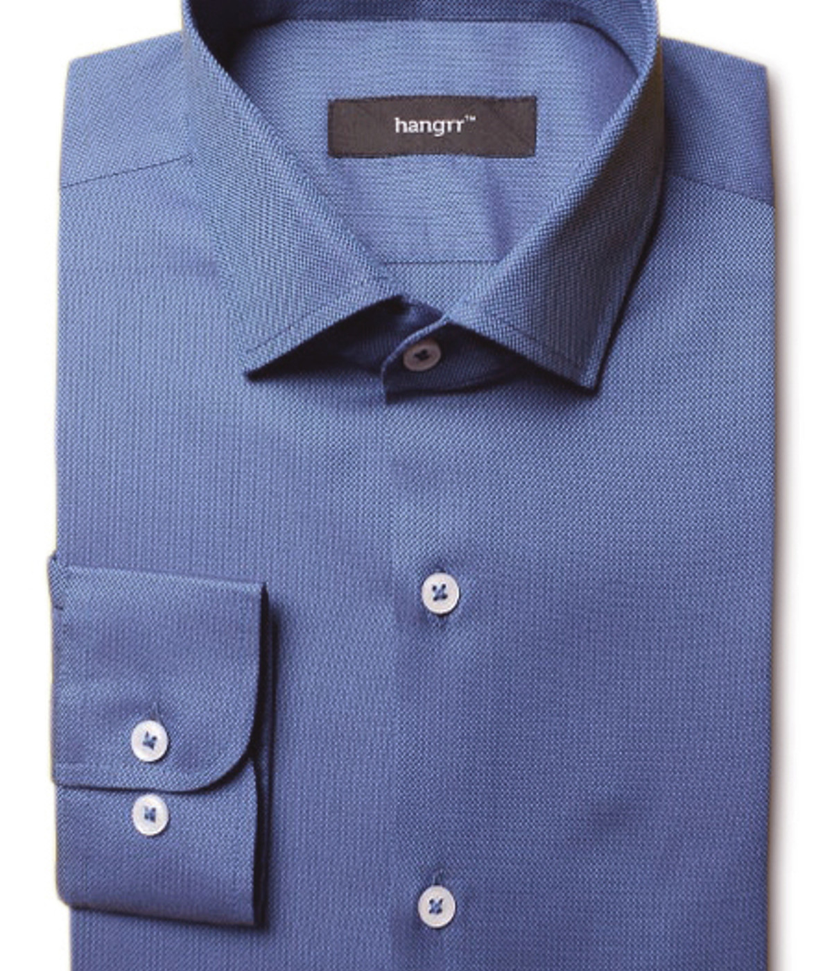 Royal Blue Oxford Shirt- view-1