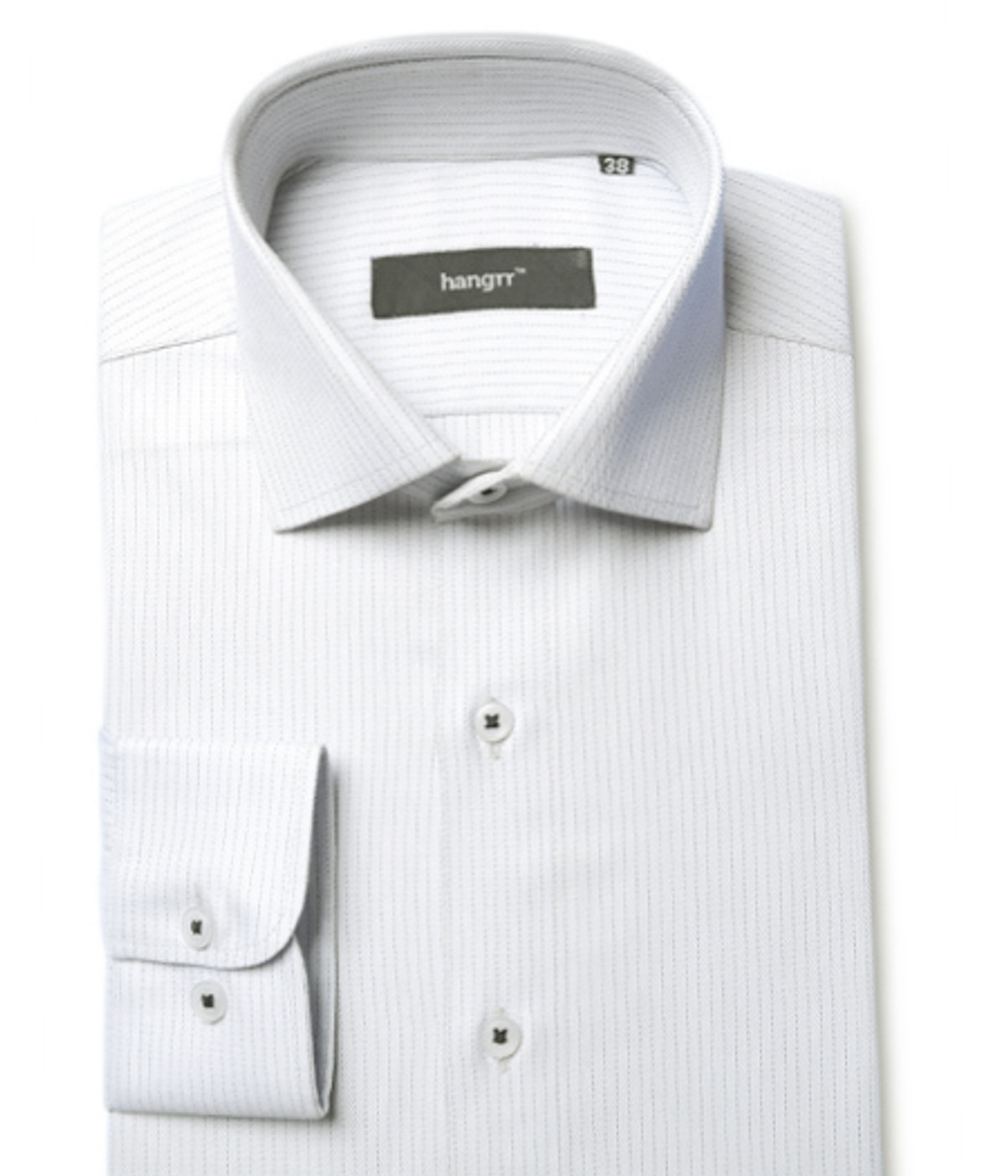 Light Blue Striped Shirt- view-1