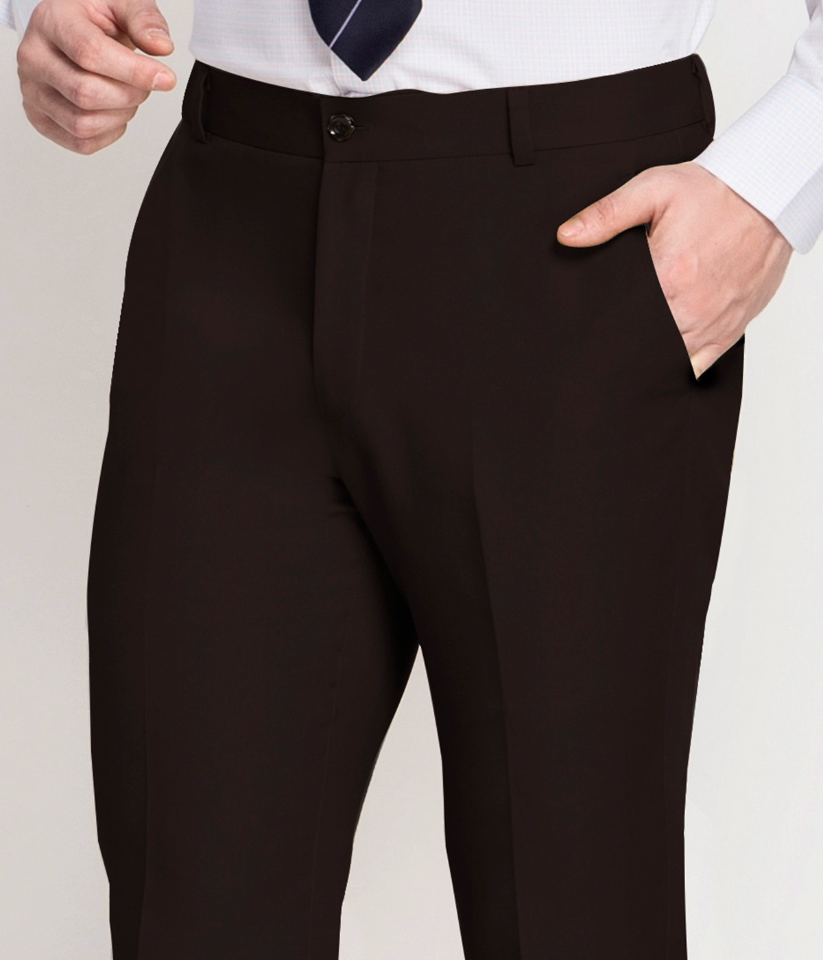 Chocolate Micro Flare Pull On Pant