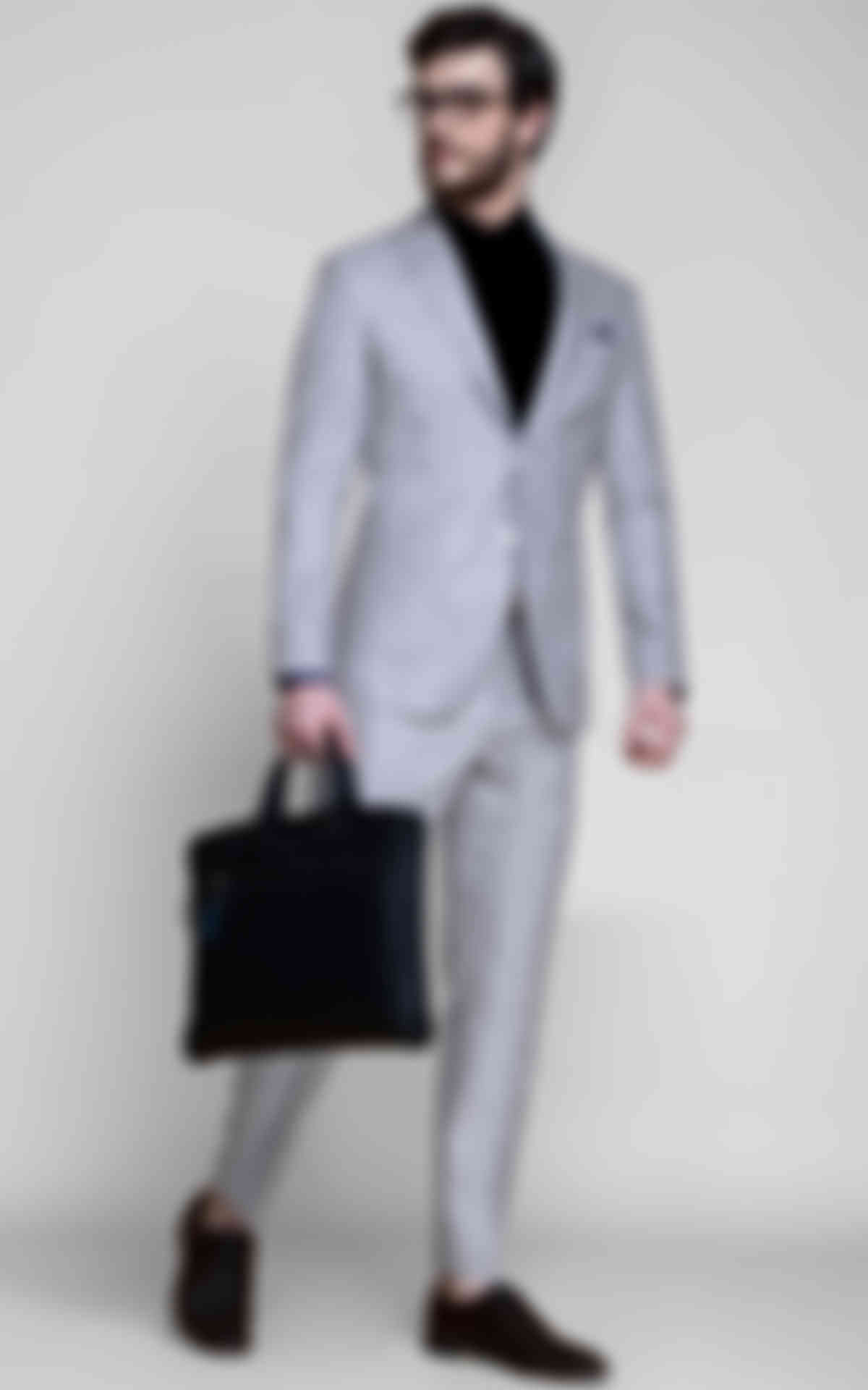 Malibu Grey Linen Suit