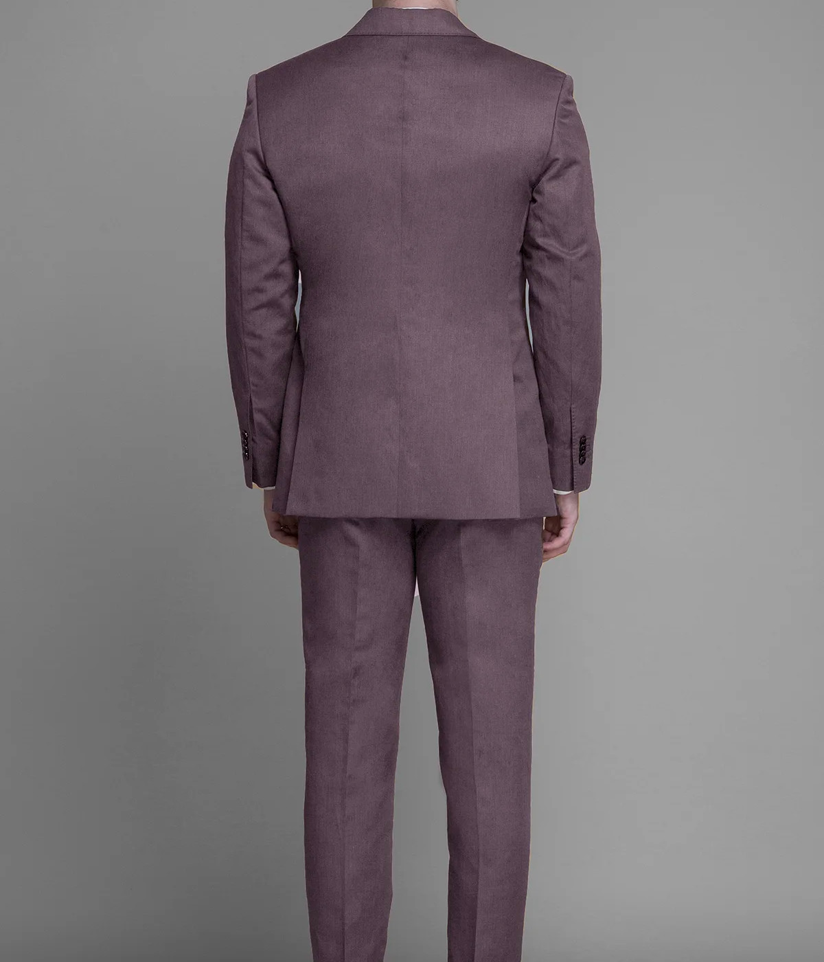 Earthy Purple Linen Suit- view-1