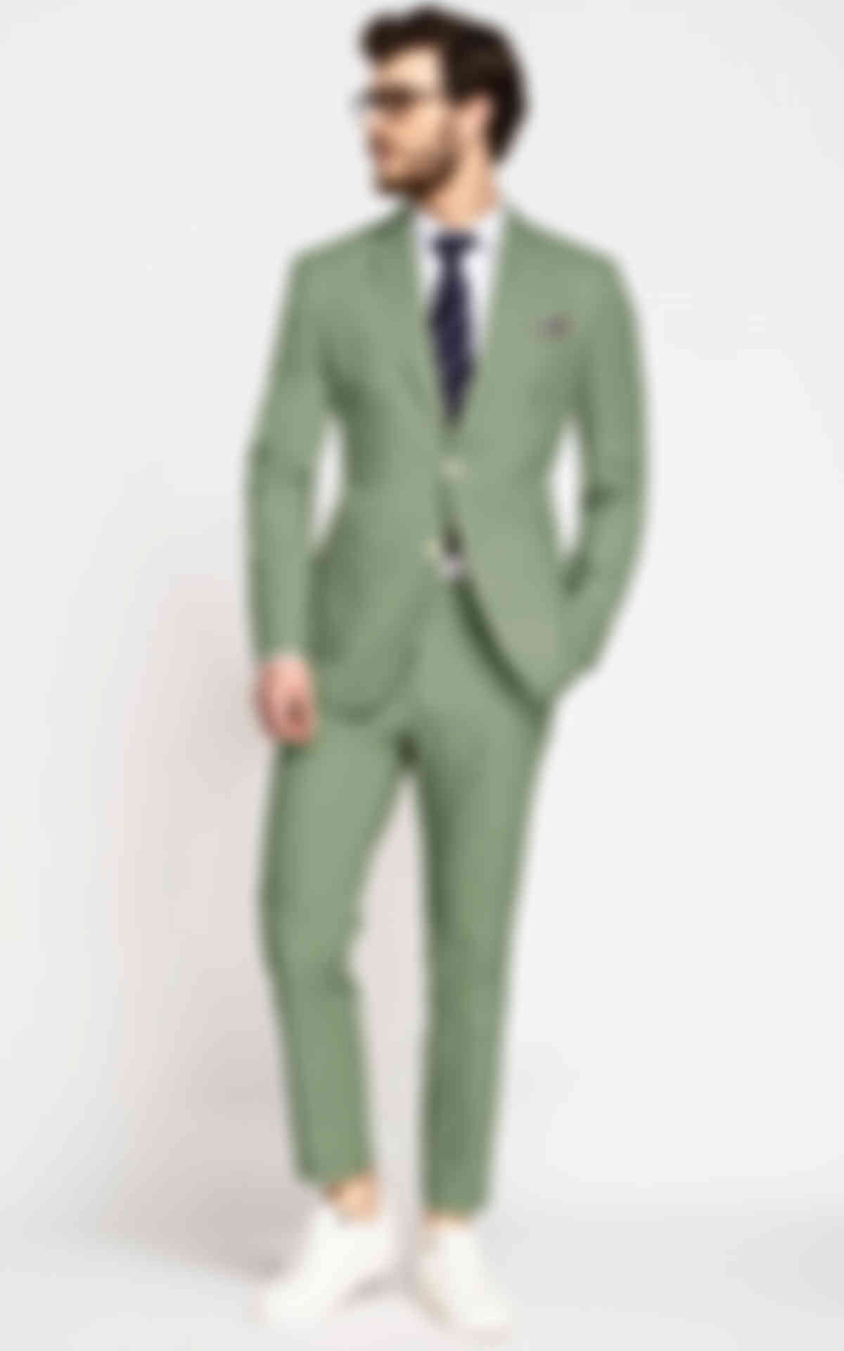 Sage Green Vegan Suit