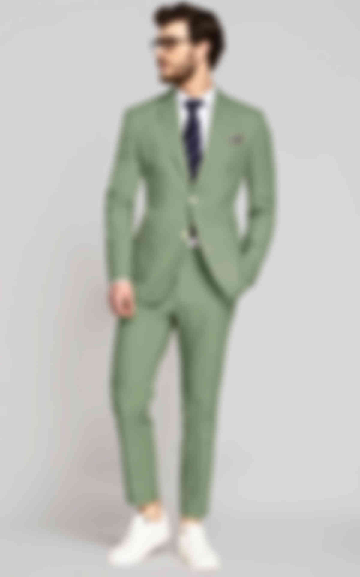 Sage Green Vegan Suit