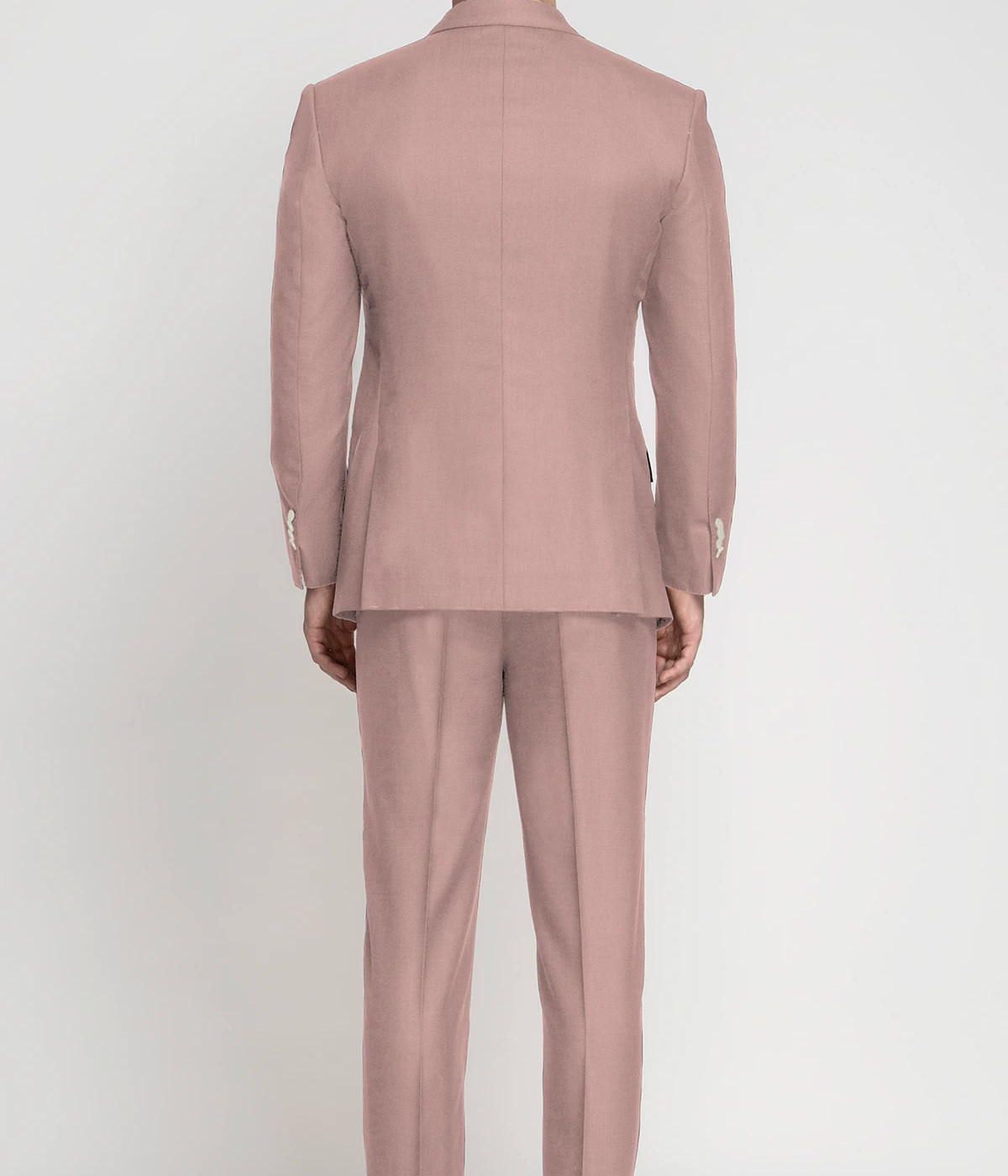 Pastel Rose Pink Wool Suit- view-1