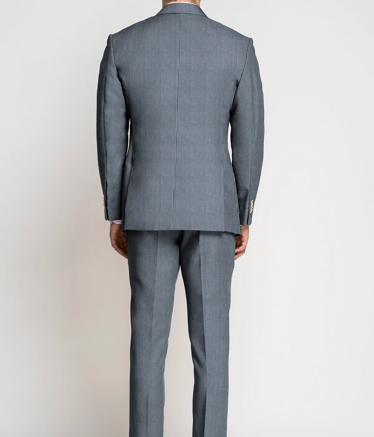 Sydney Gray Micro-Stripe Suit - Hangrr