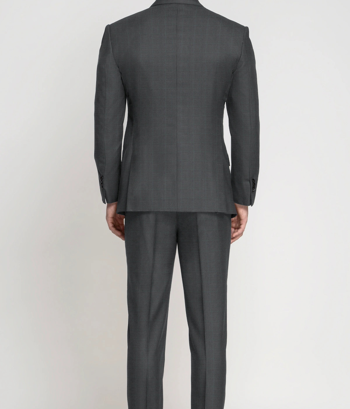 Portland Gray Blue Checks Suit - Hangrr