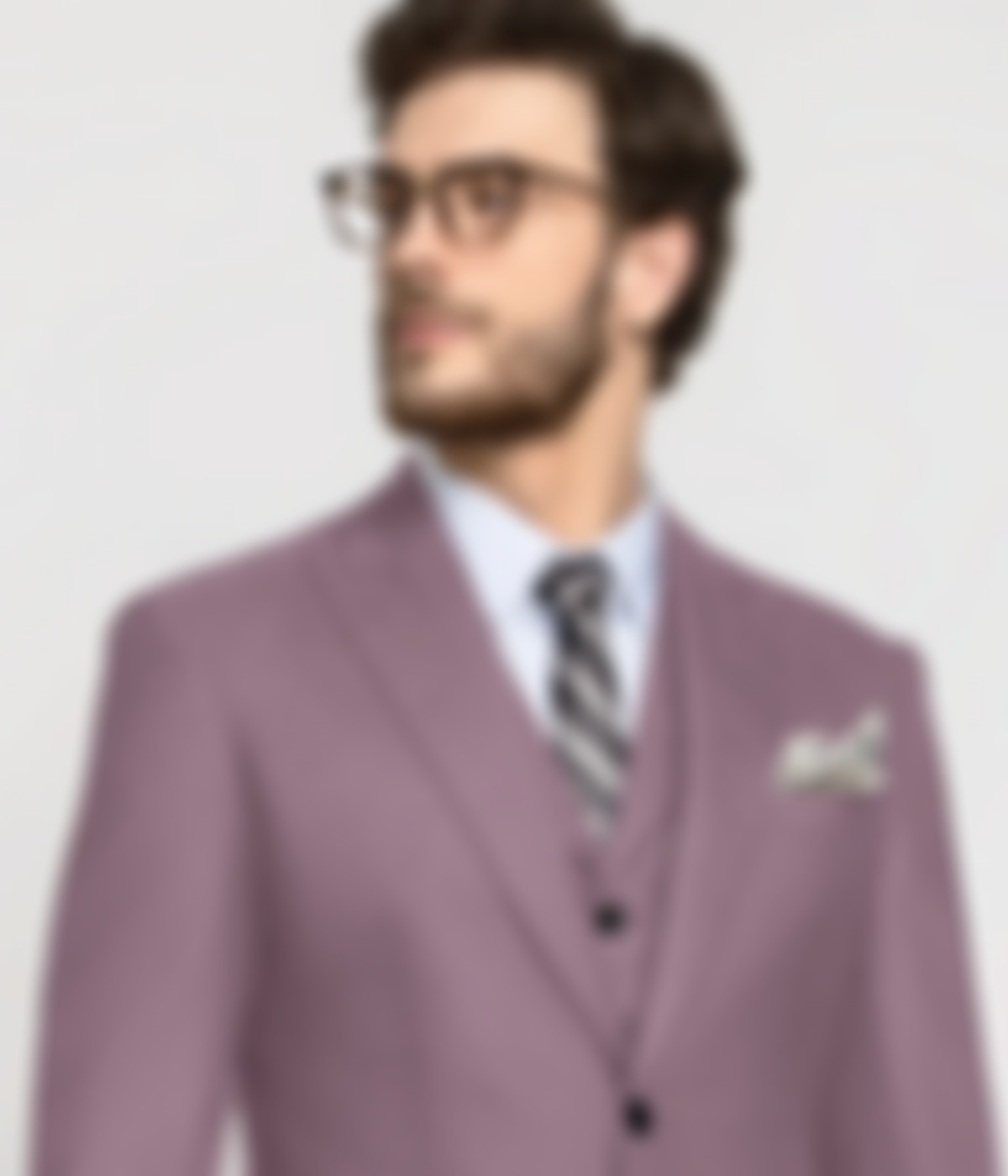 Mauve Purple Wool Suit-1