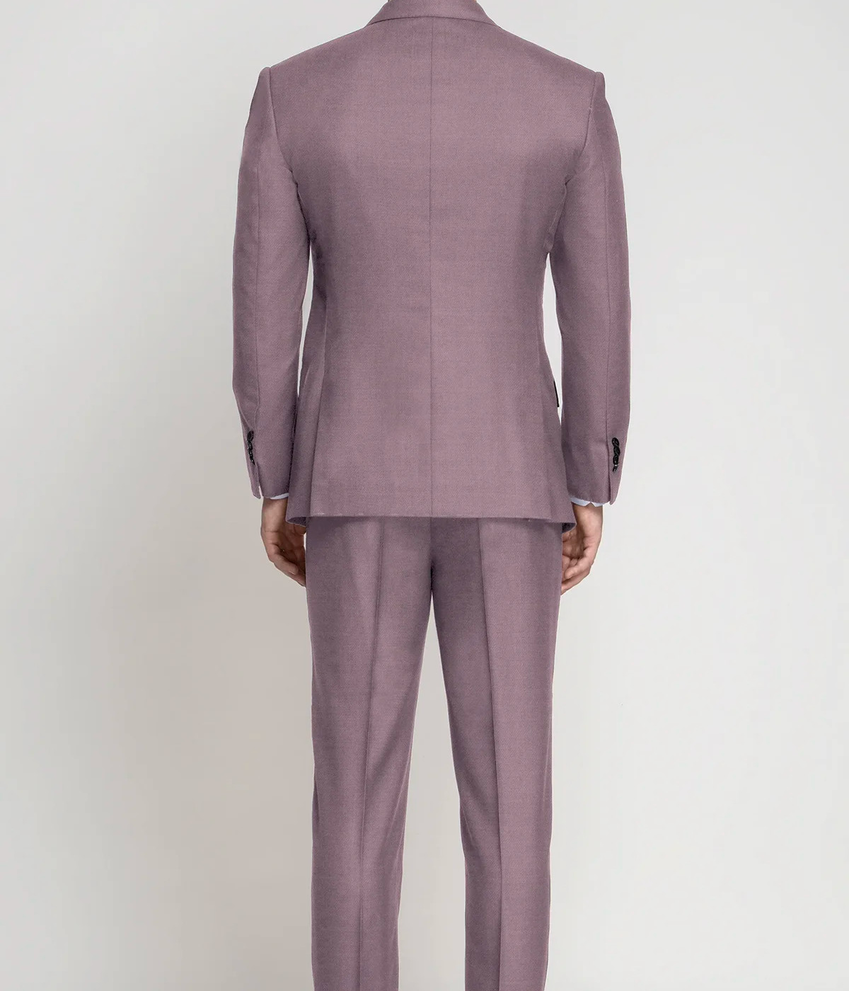 Mauve Purple Wool Suit- view-1