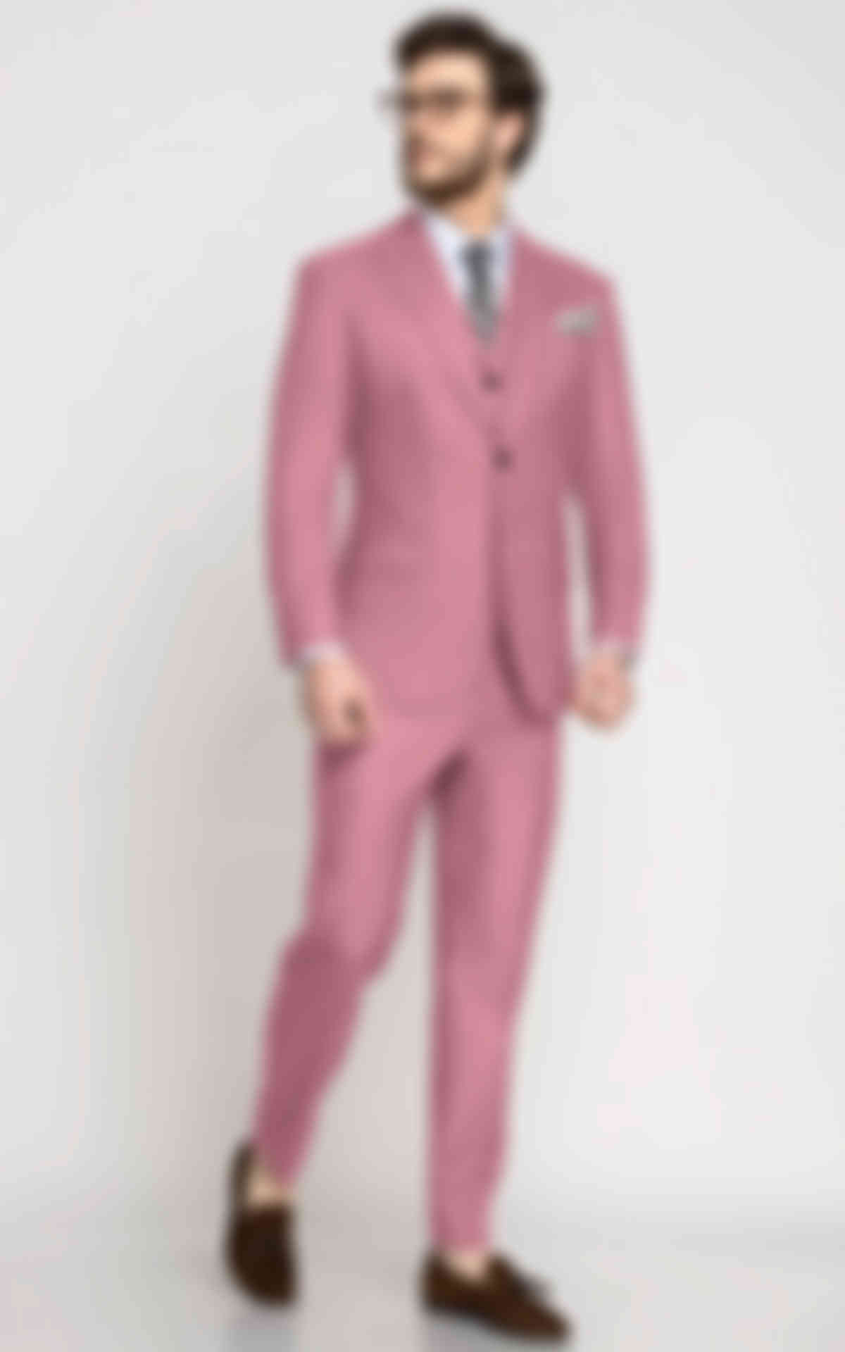 Portofino Pink Wool Suit