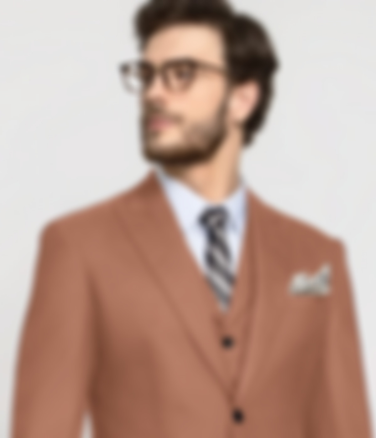 Sedona Pastel Rust Wool Suit-1