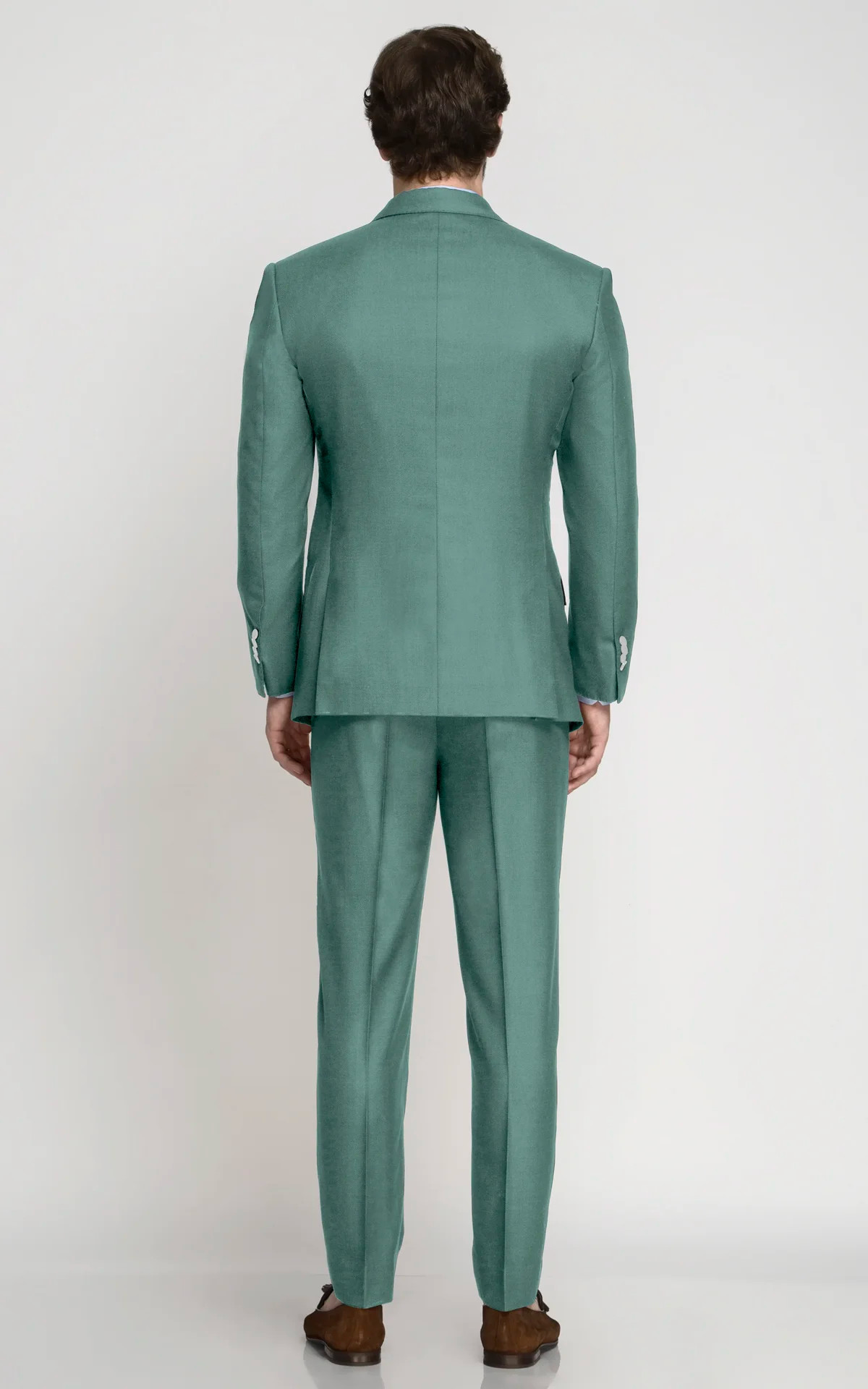Emerald Green Wool Suit - Hangrr