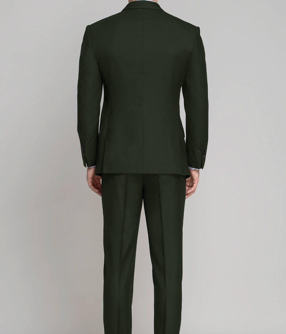 Wyoming Forest Green Wool Suit- view-1