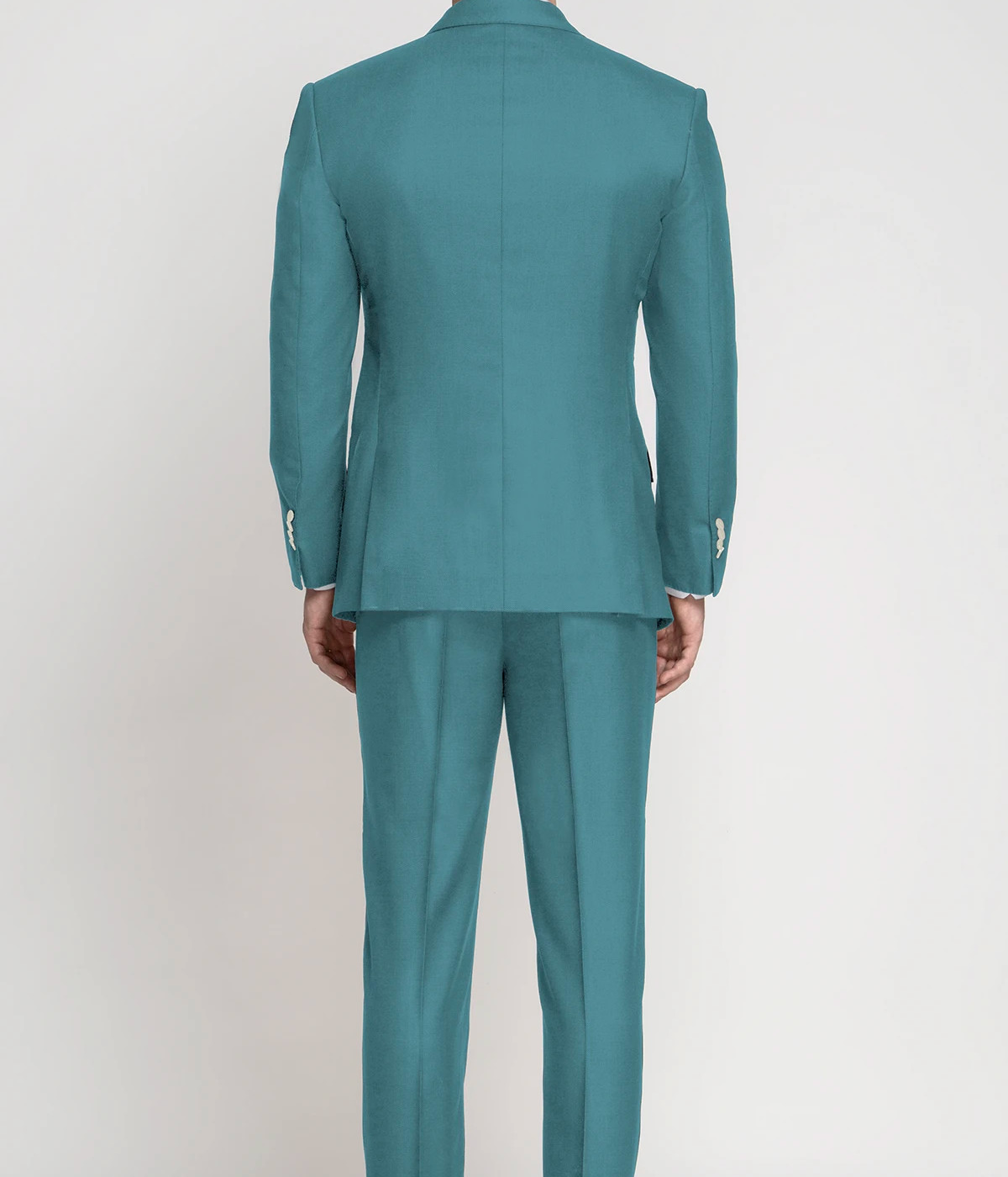 Perth Teal Blue Wool Suit- view-1