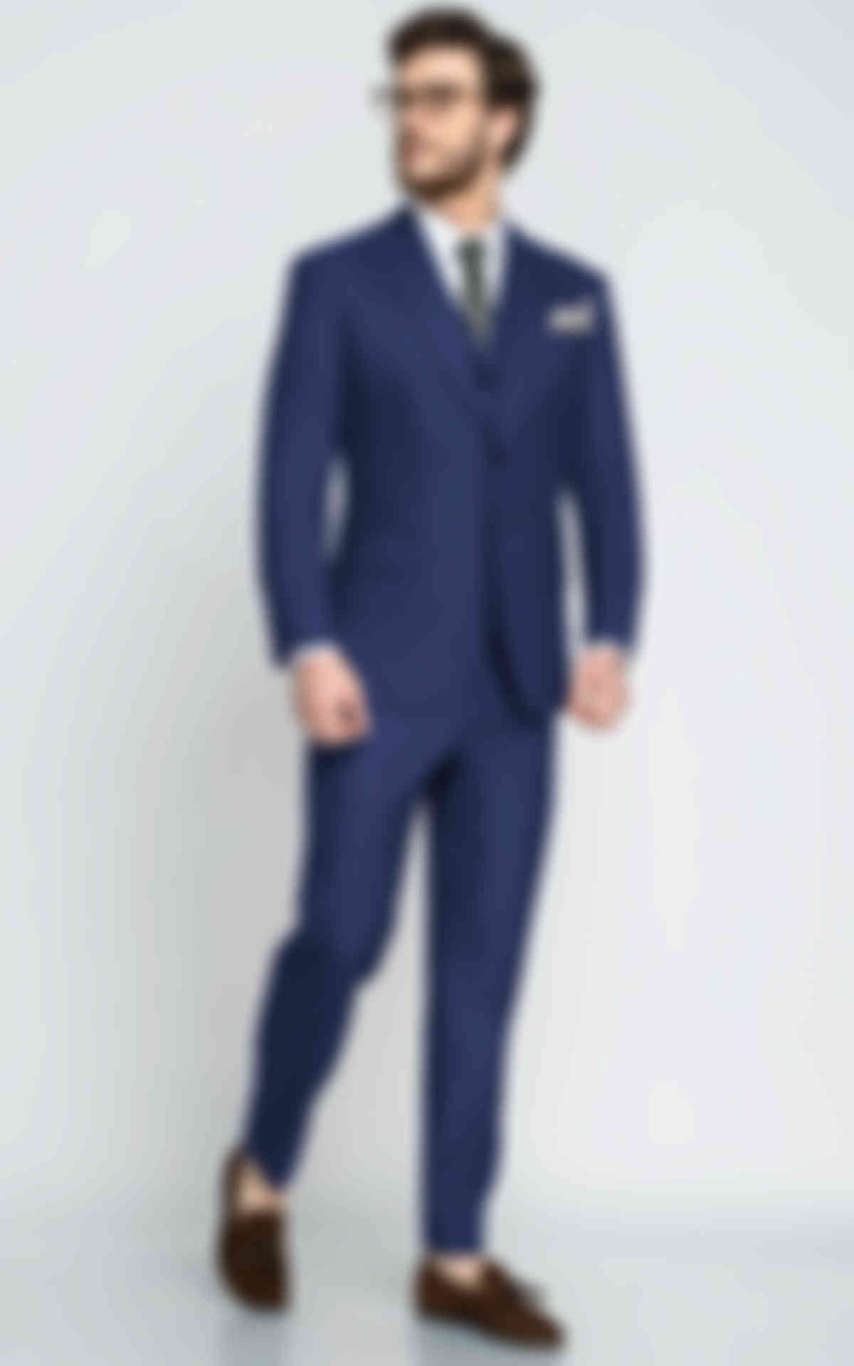 Phoenix Royal Blue Wool Suit