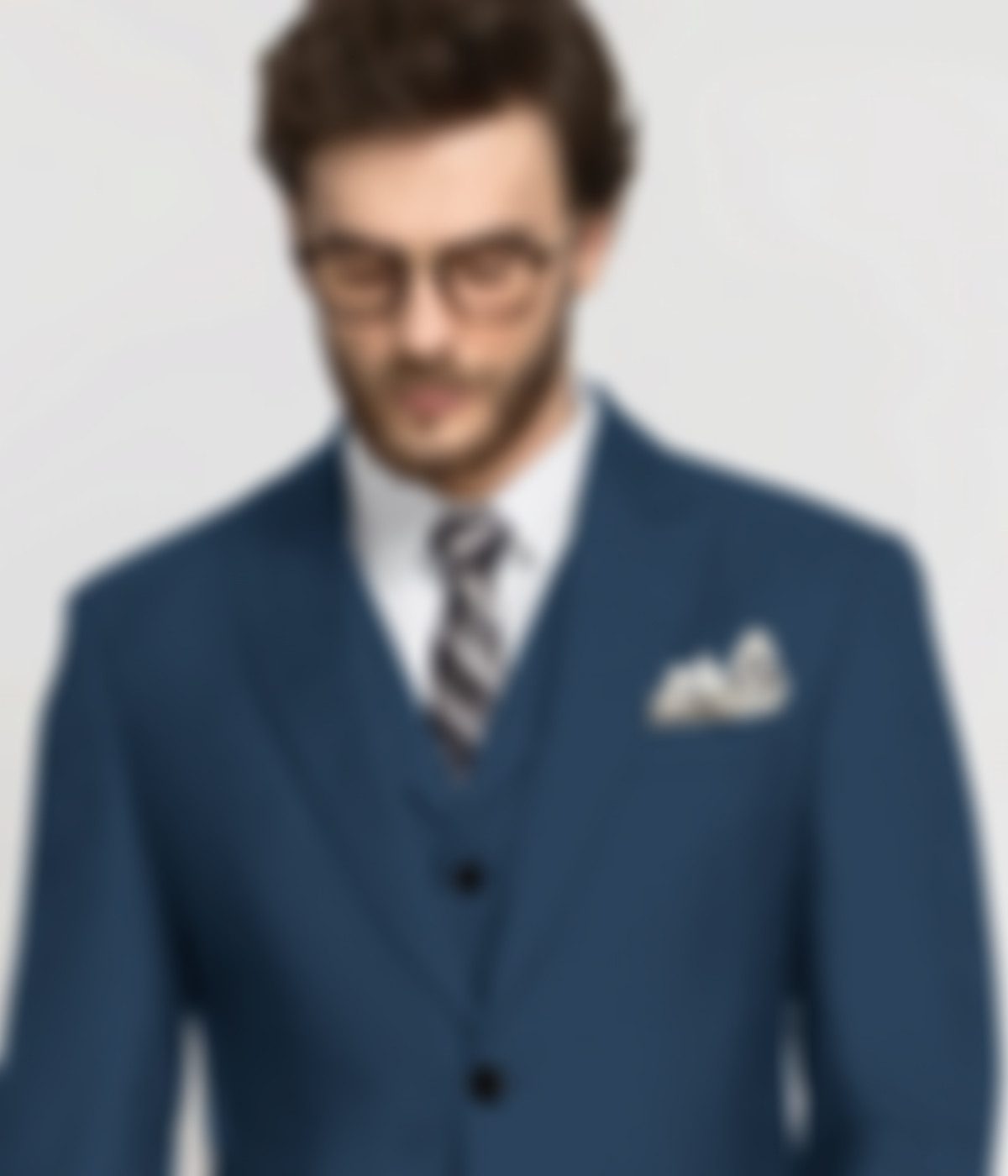 Misty Blue Wool Suit-1