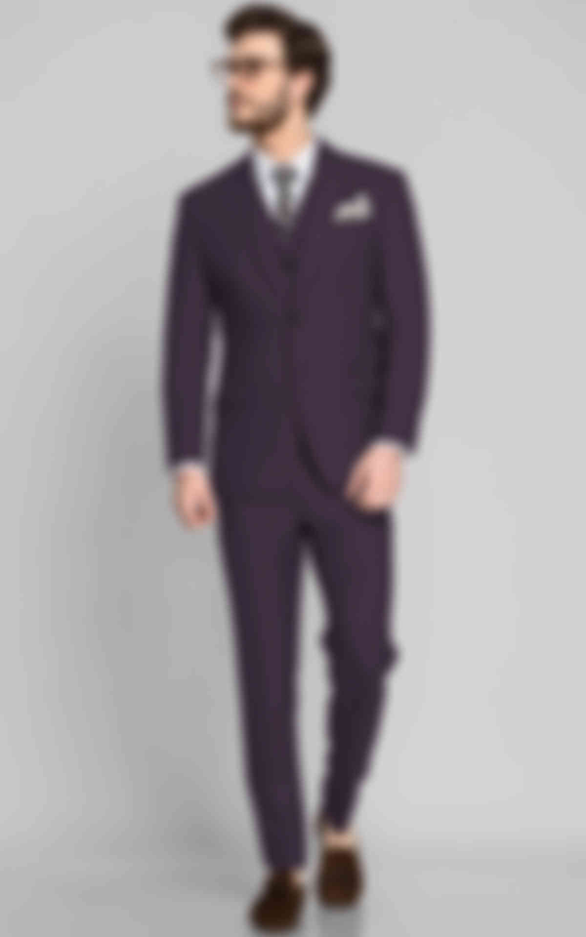 Concord Wine Wool Suit