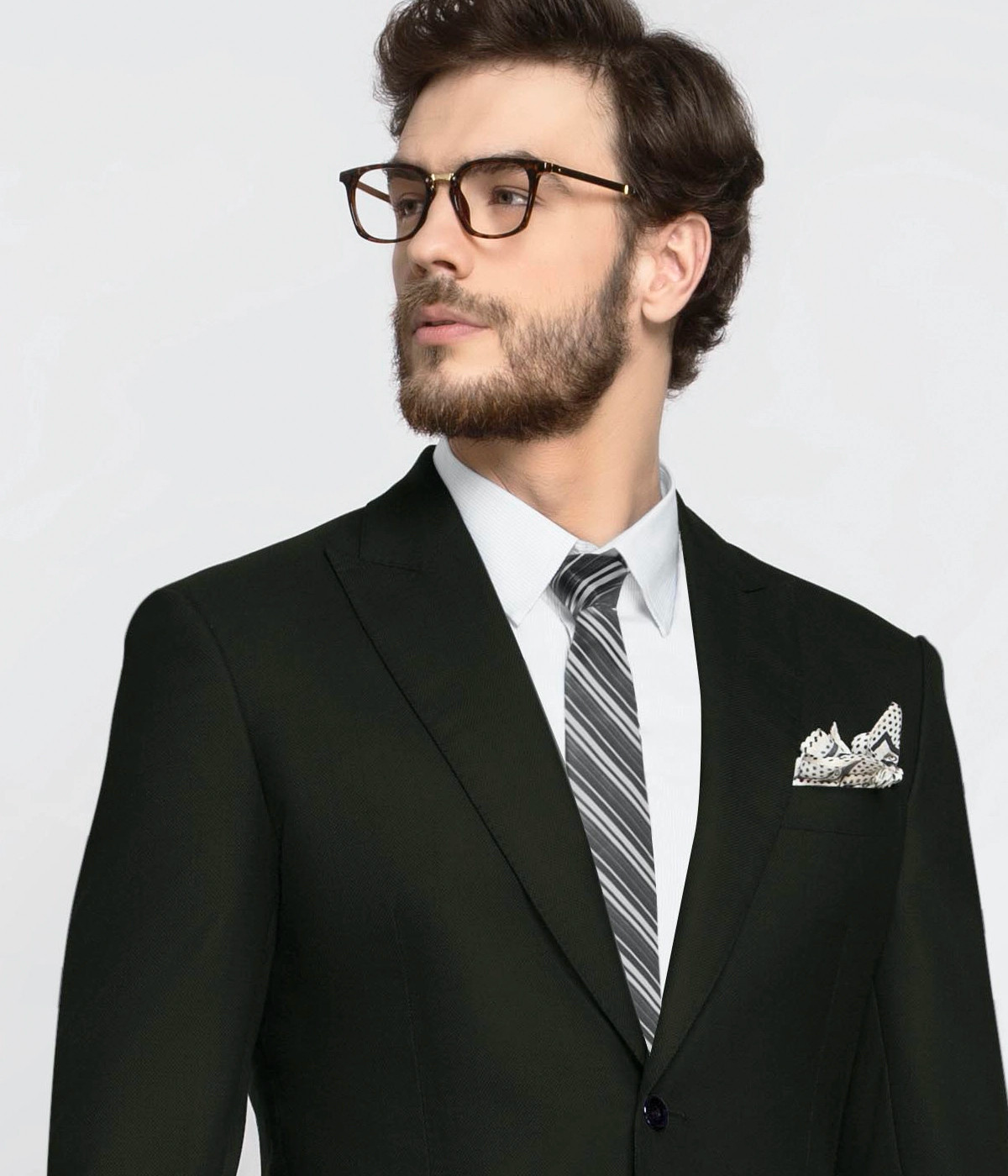 Coffee Brown Wool Blazer-1