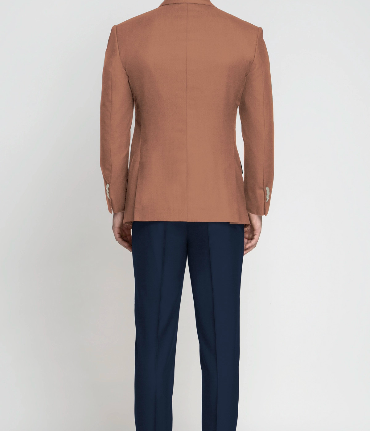 Muted Coral Wool Blazer- view-1