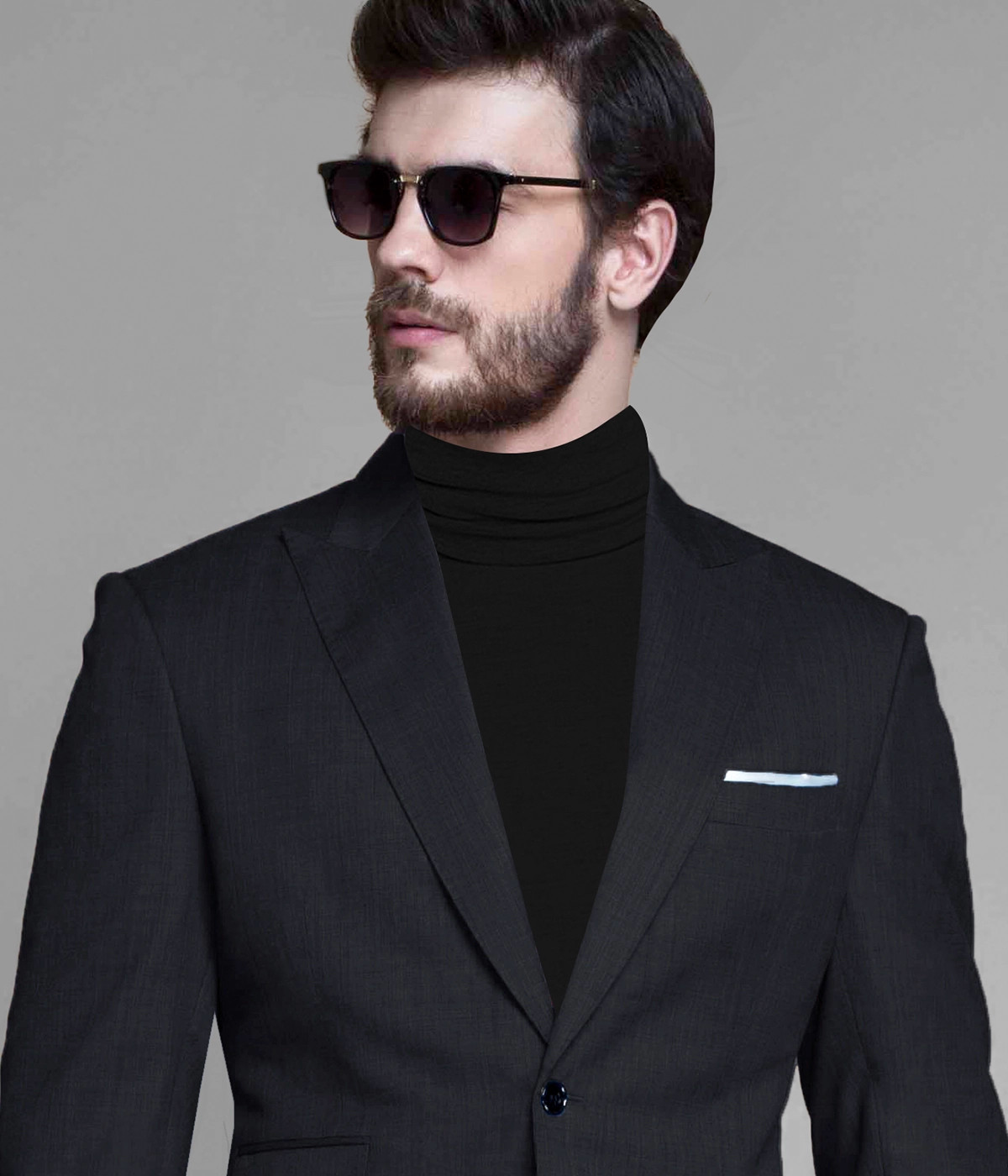 Washington Charcoal Vegan Blazer-1