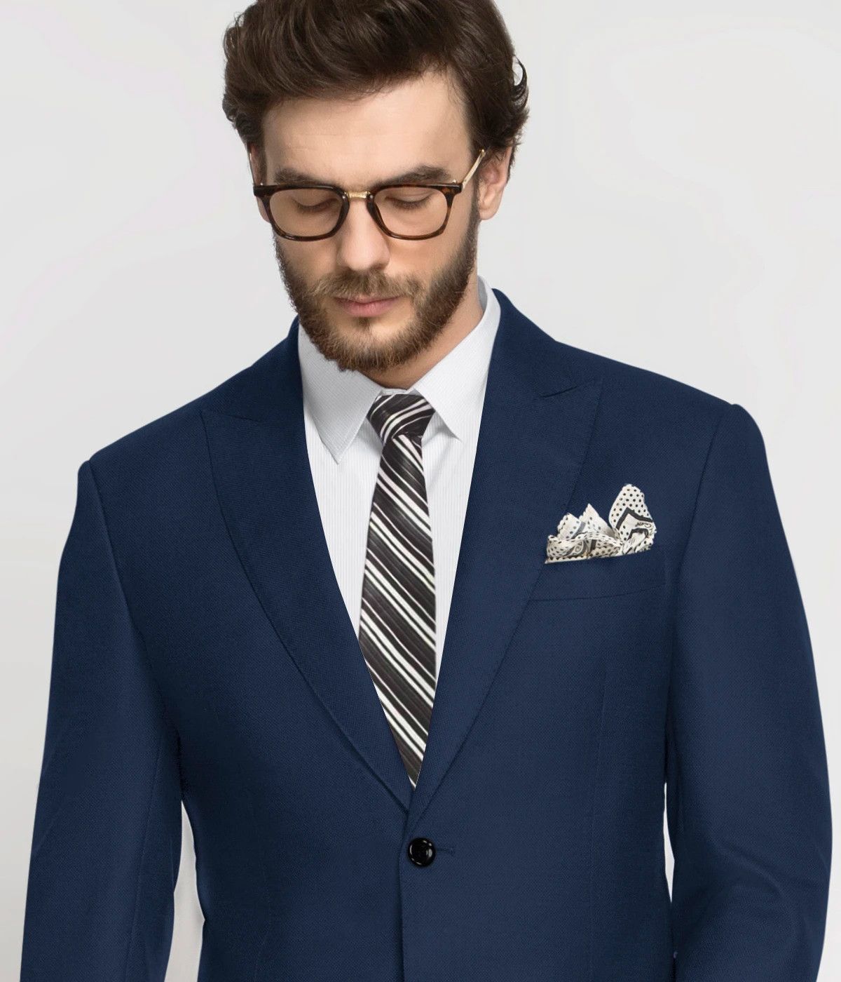 Turkish Blue Wool Blazer-1