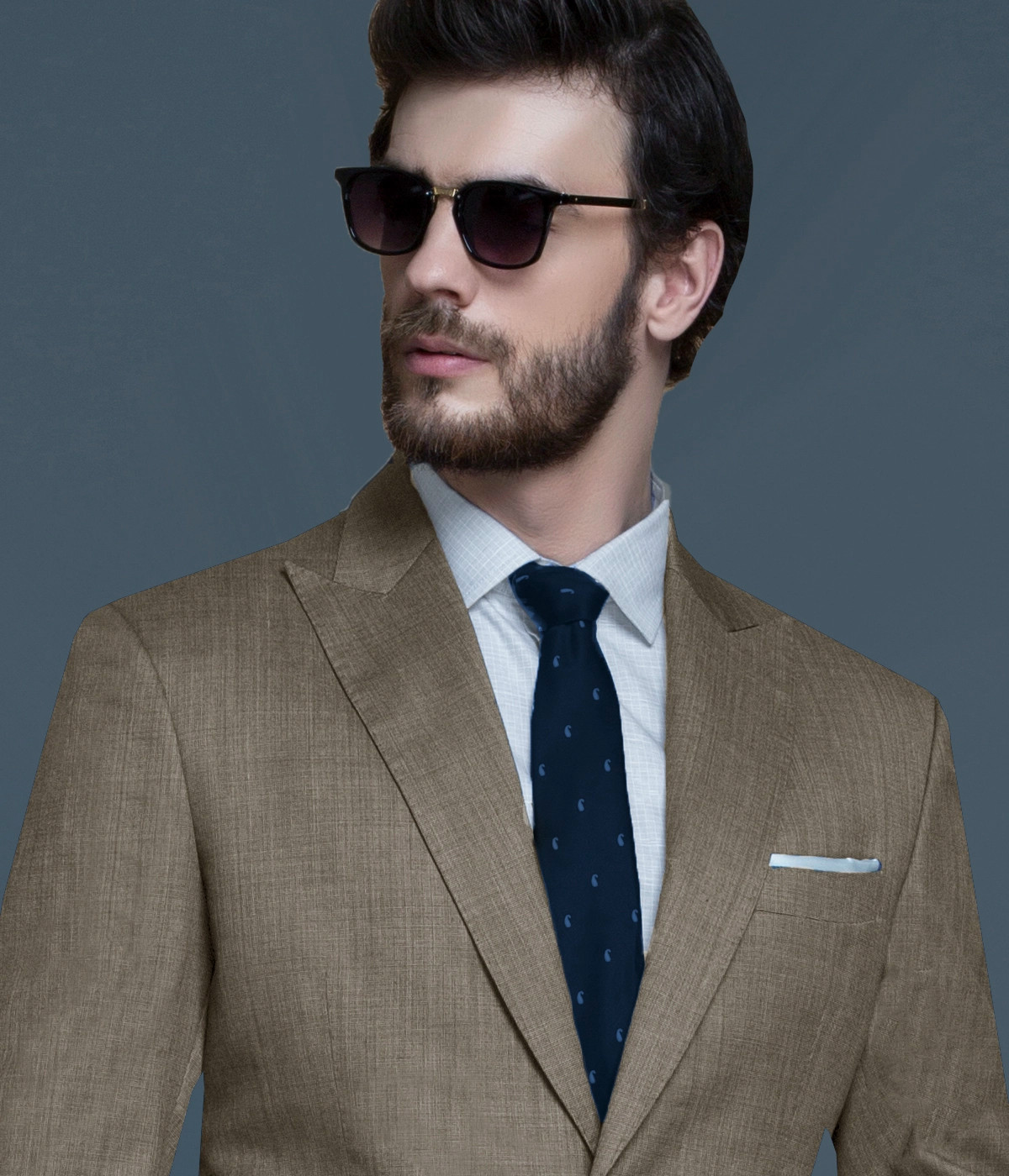 Heatbreaker Cool Sand Nailhead Blazer-1