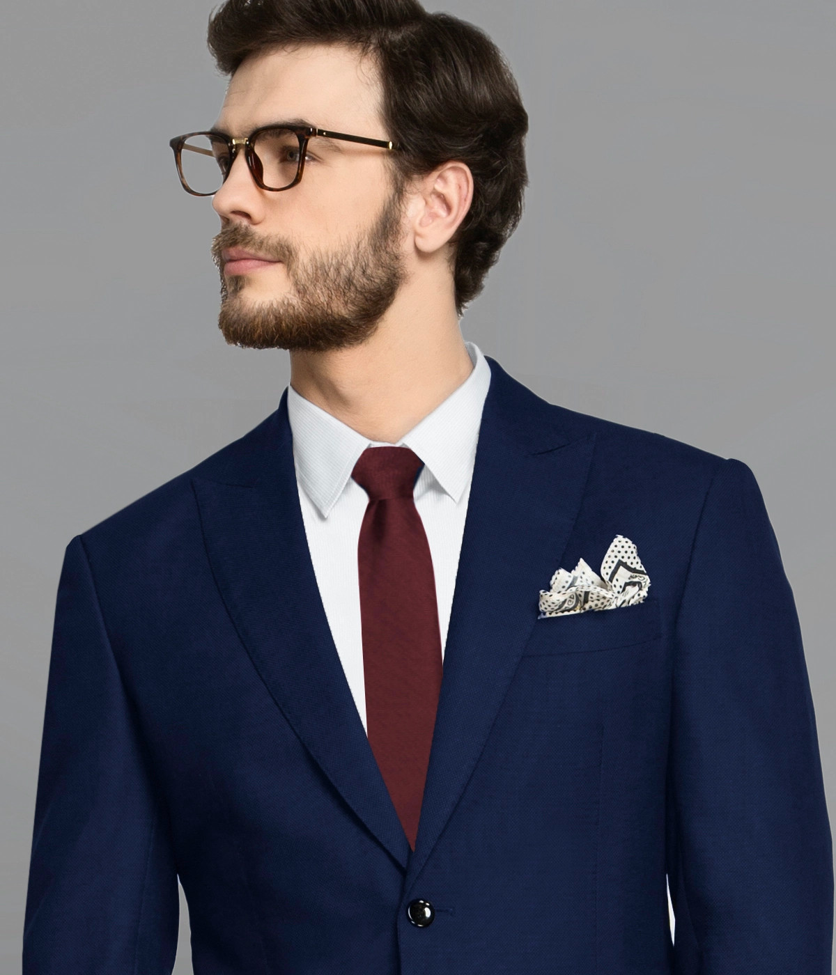 Lincoln Square Blue Birdseye Blazer-1