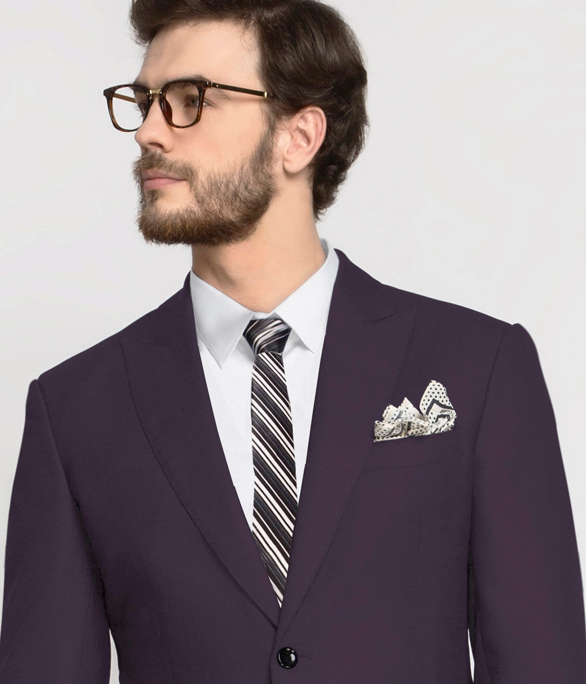 Concord Wine Wool Blazer-1