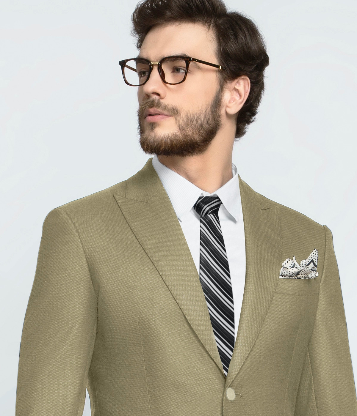 Spring Green Wool Blazer-1