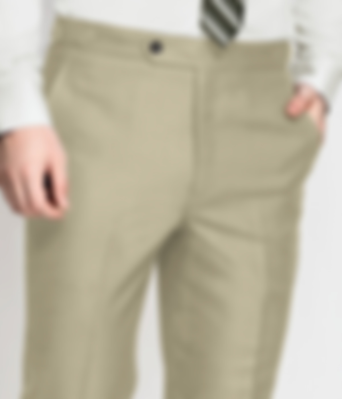 California Khaki Wool Pants-1