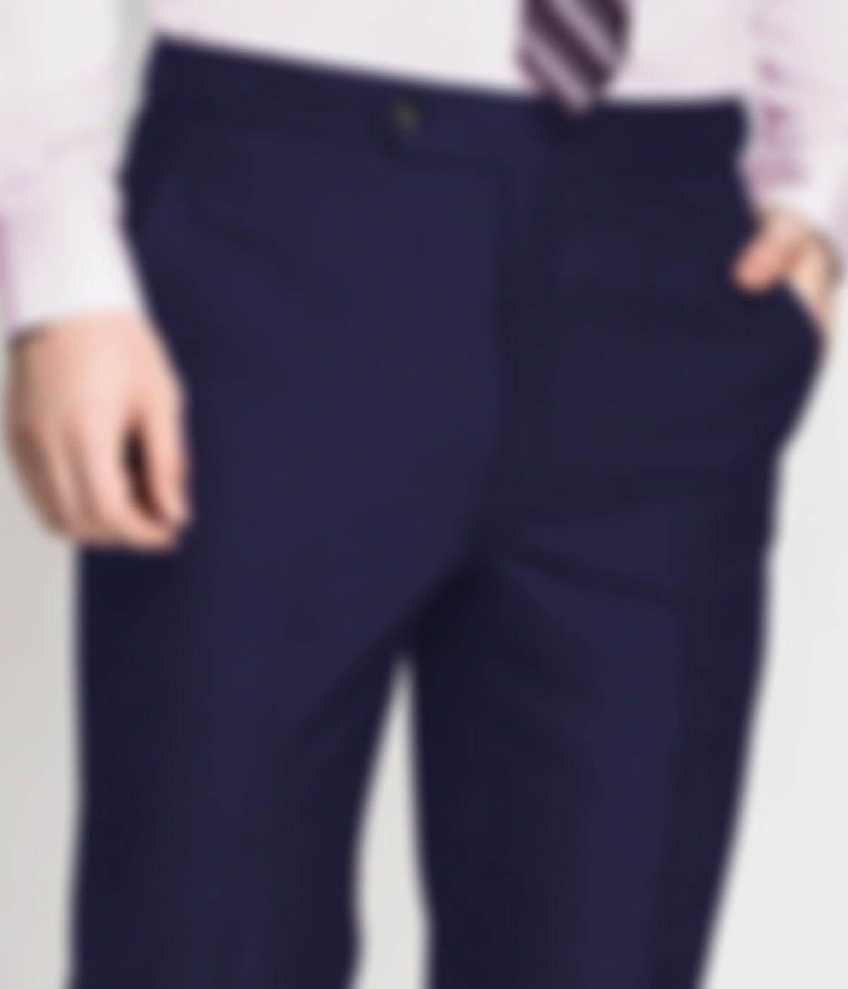 Ibiza Purple Wool Pants-1
