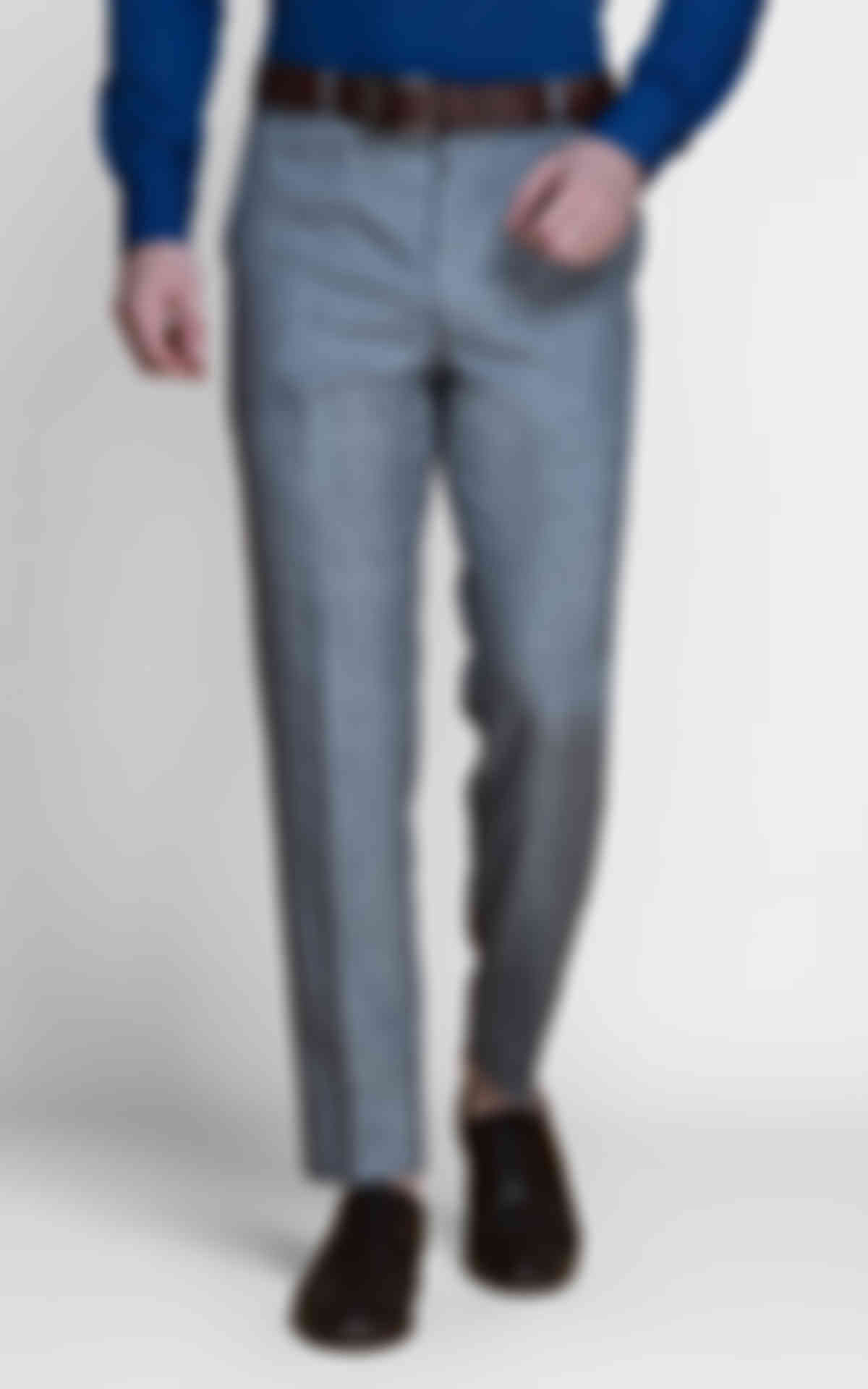 Viennese Grey Linen Pants