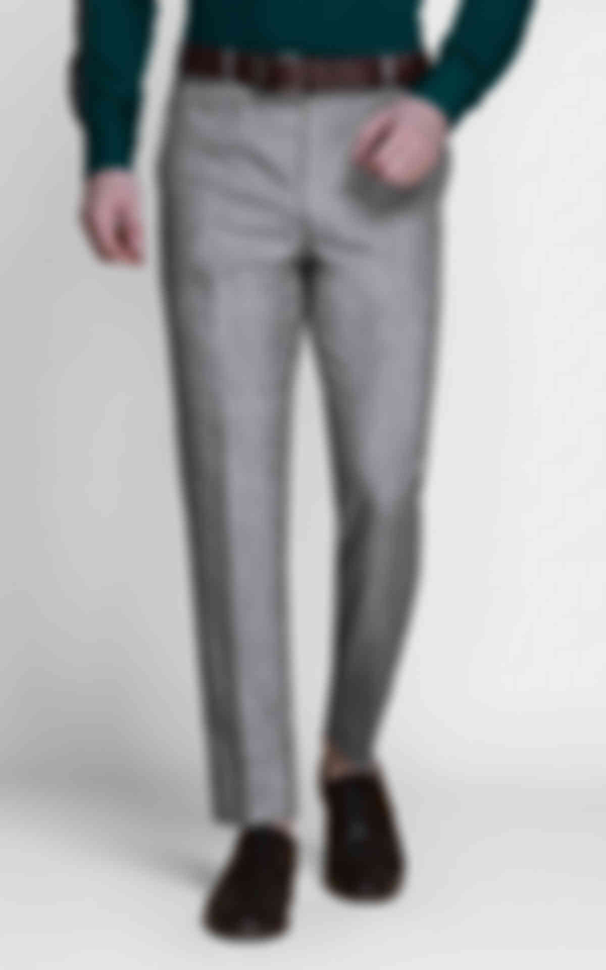 Pastel Grey Linen Pants