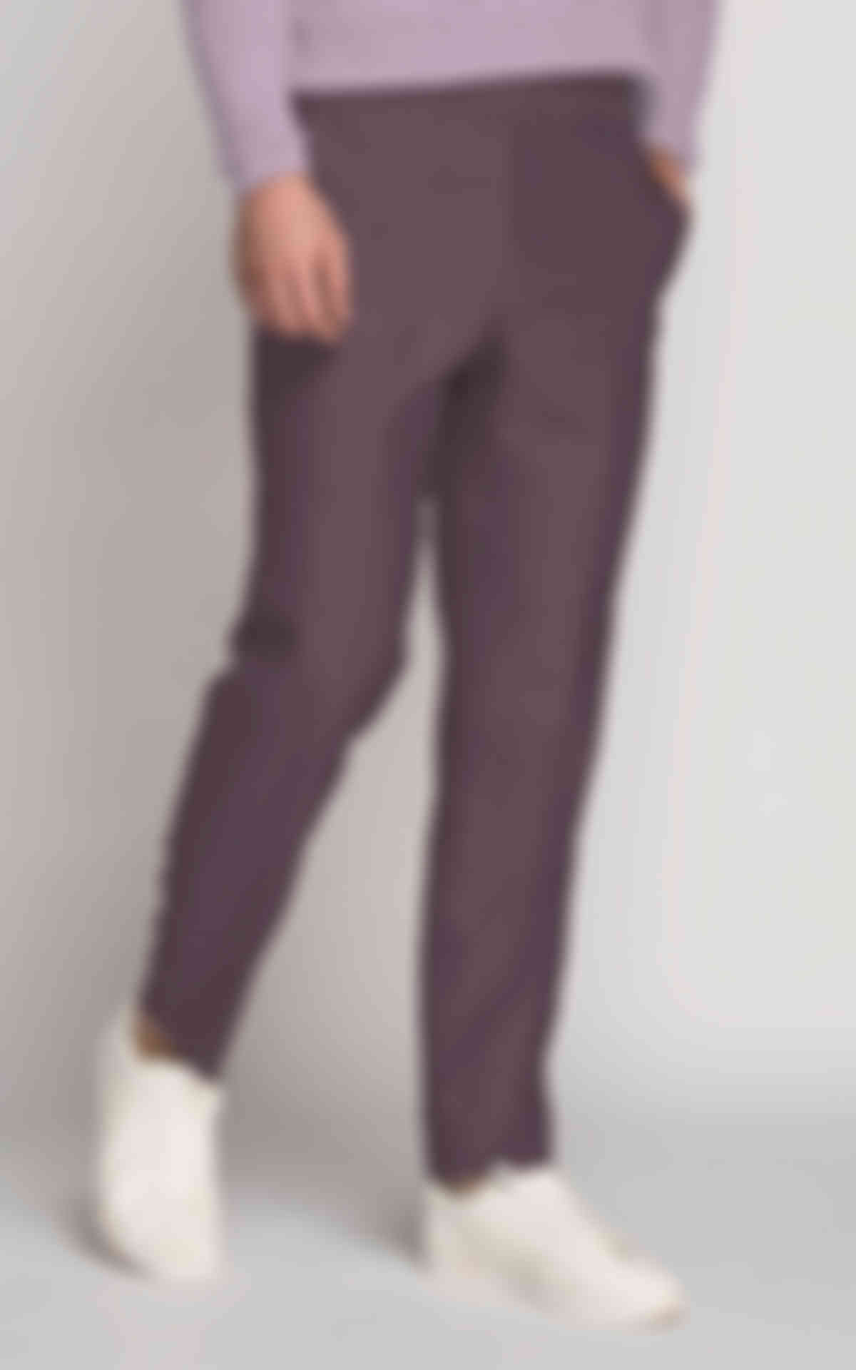 Earthy Purple Linen Pants
