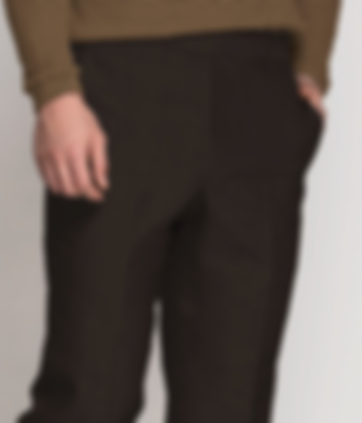 Siena Coffee Brown Linen Pants-1