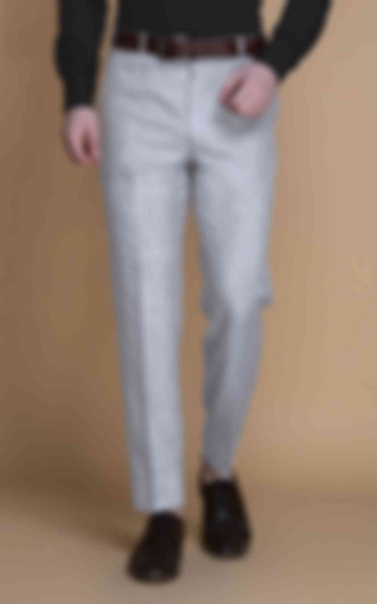 Malibu Grey Linen Pants