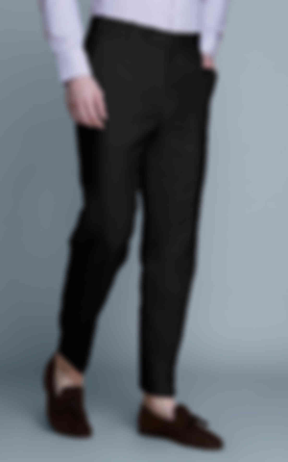Miami Black Linen Pants