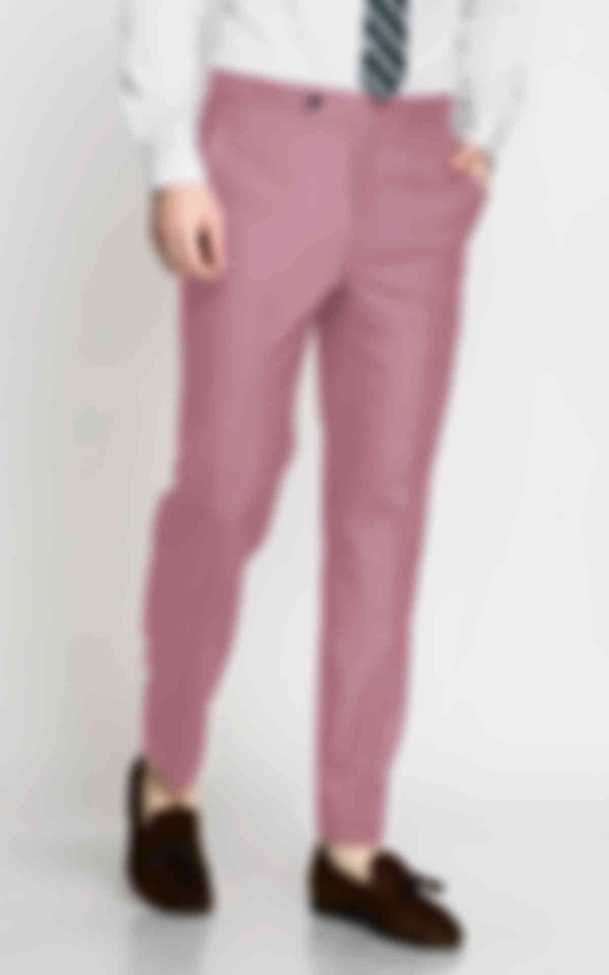 Portofino Pink Wool Pants