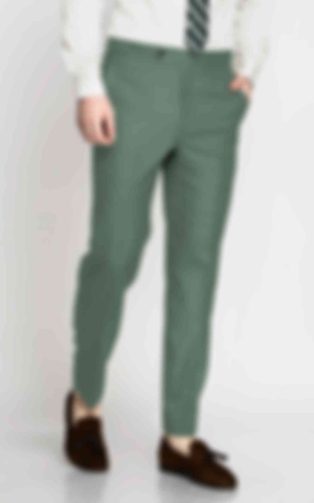 Sage Green Wool Pants