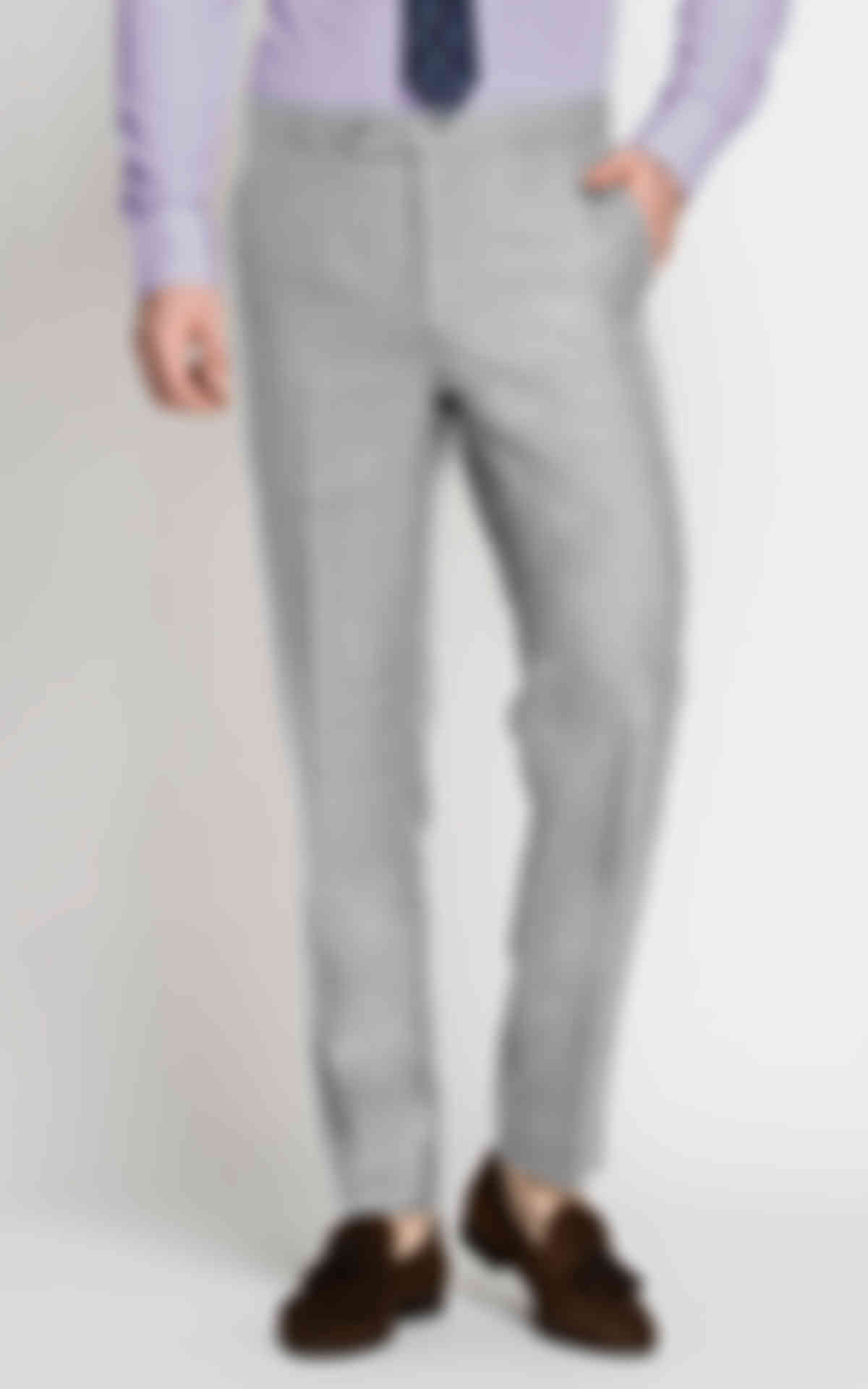 Light Grey Hyde Sharkskin Pants