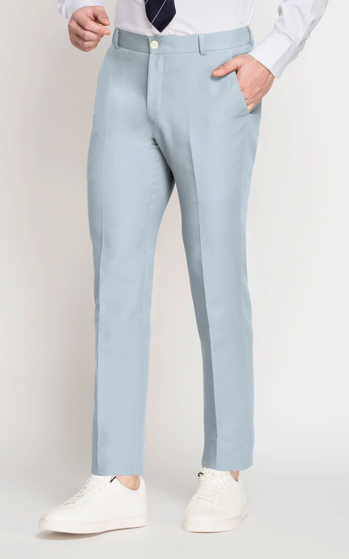 Florida Sky Blue Cotton Pants