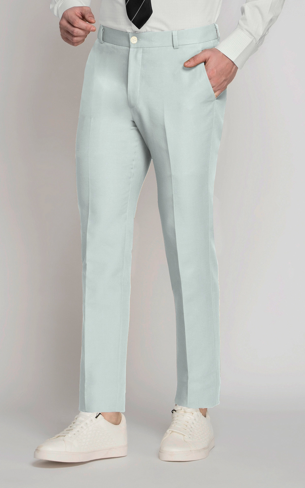 Korean Casual Pants Men Khaki | Linen Clothing Trousers Male - Summer Linen  Straight - Aliexpress