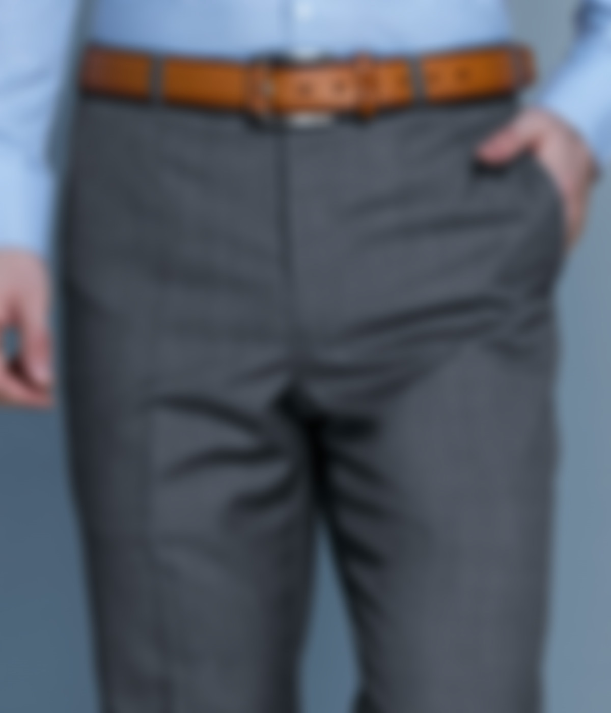 Milan Grey Nailhead Pants-1