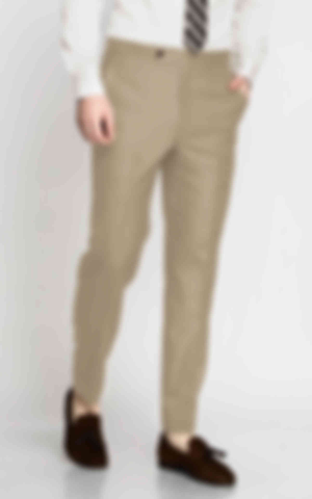 Camel Wool Custom Pants