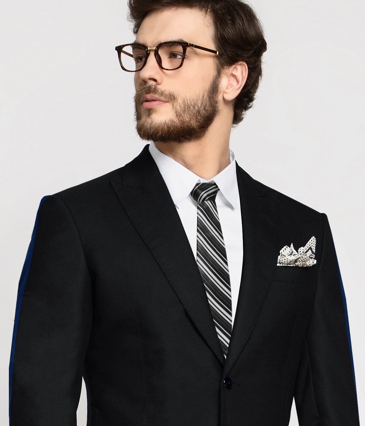 Tailor's Stretch Blend Suit, Classic Black
