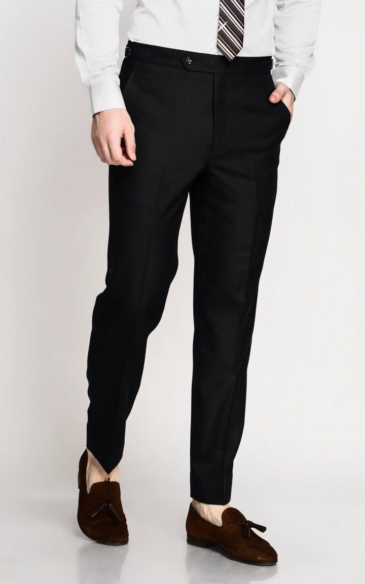 Deep Black Vegan Pants image