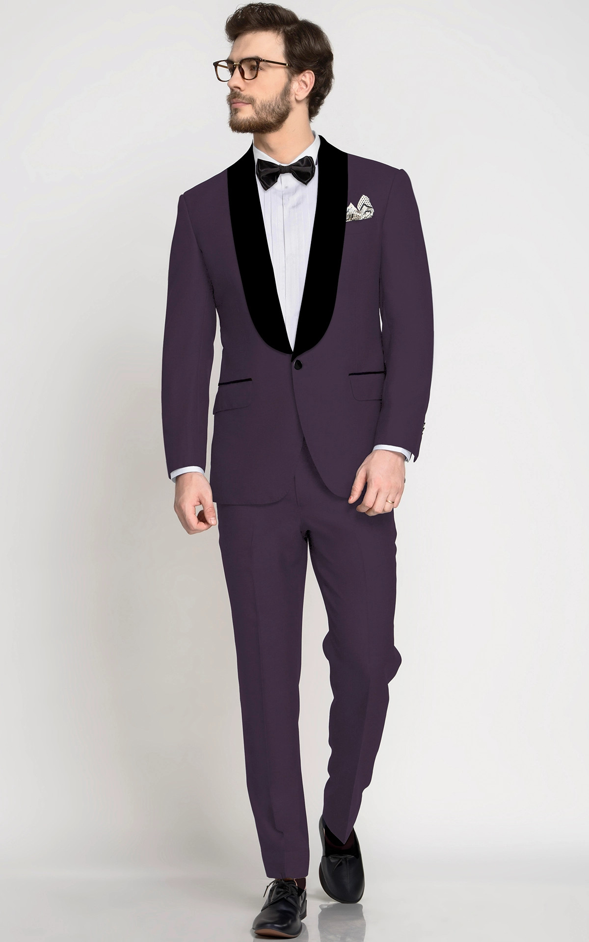 Concord Wine Wool Tuxedo