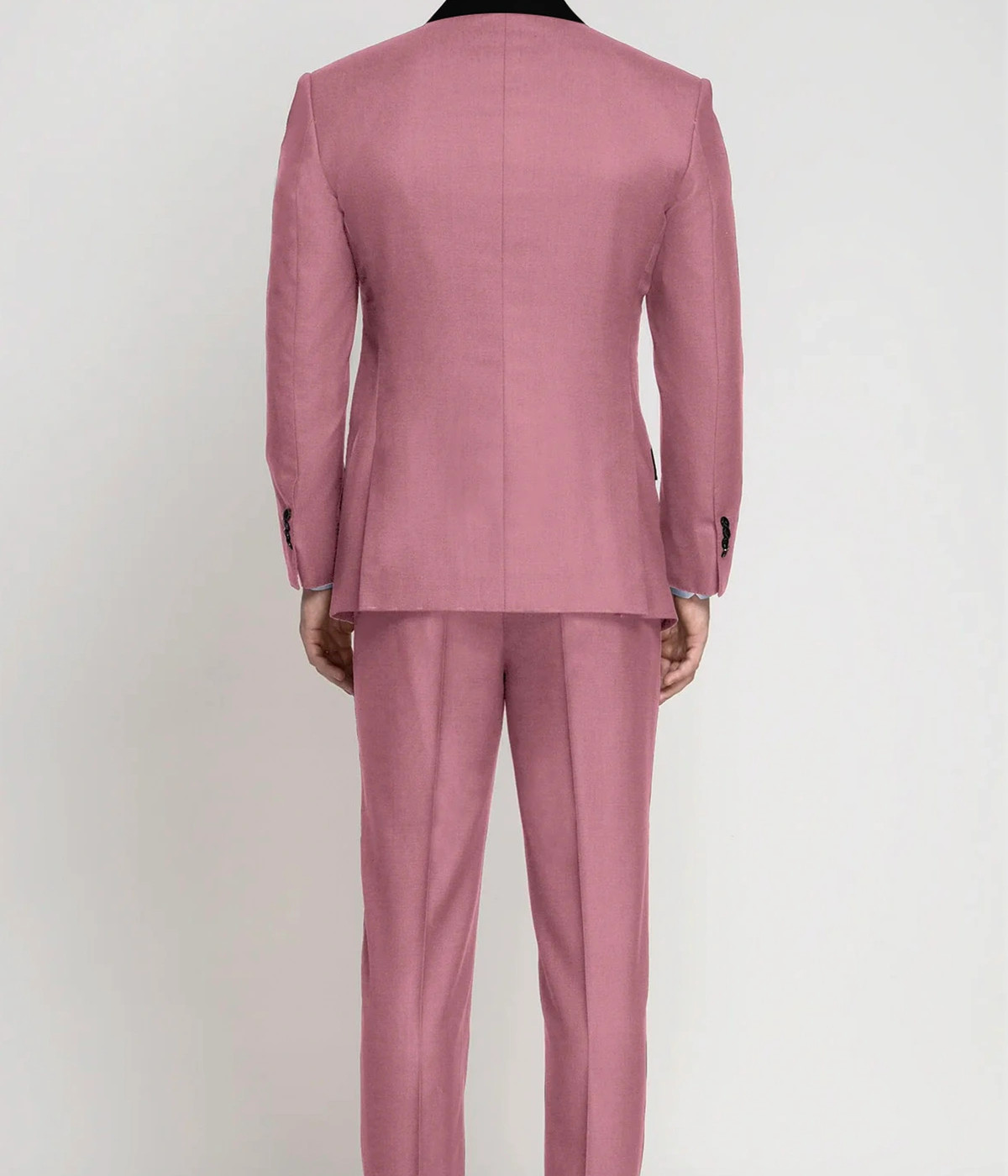 Portofino Pink Wool Tuxedo- view-1