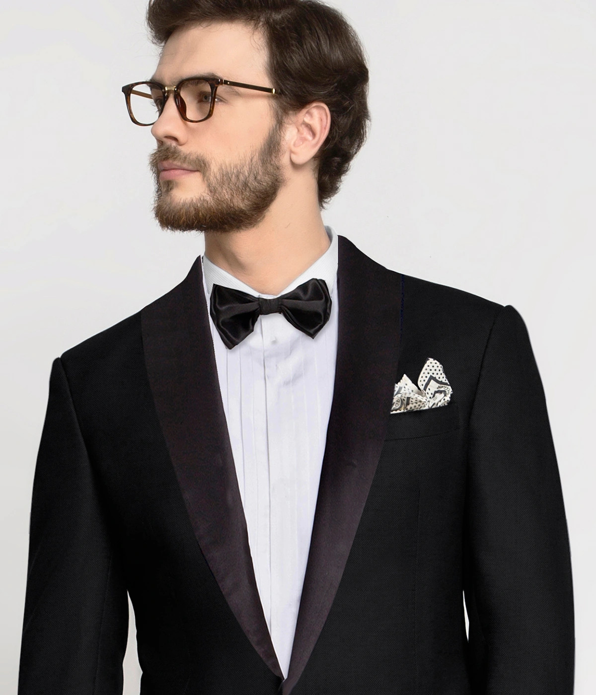Deep Black Vegan Tuxedo-1